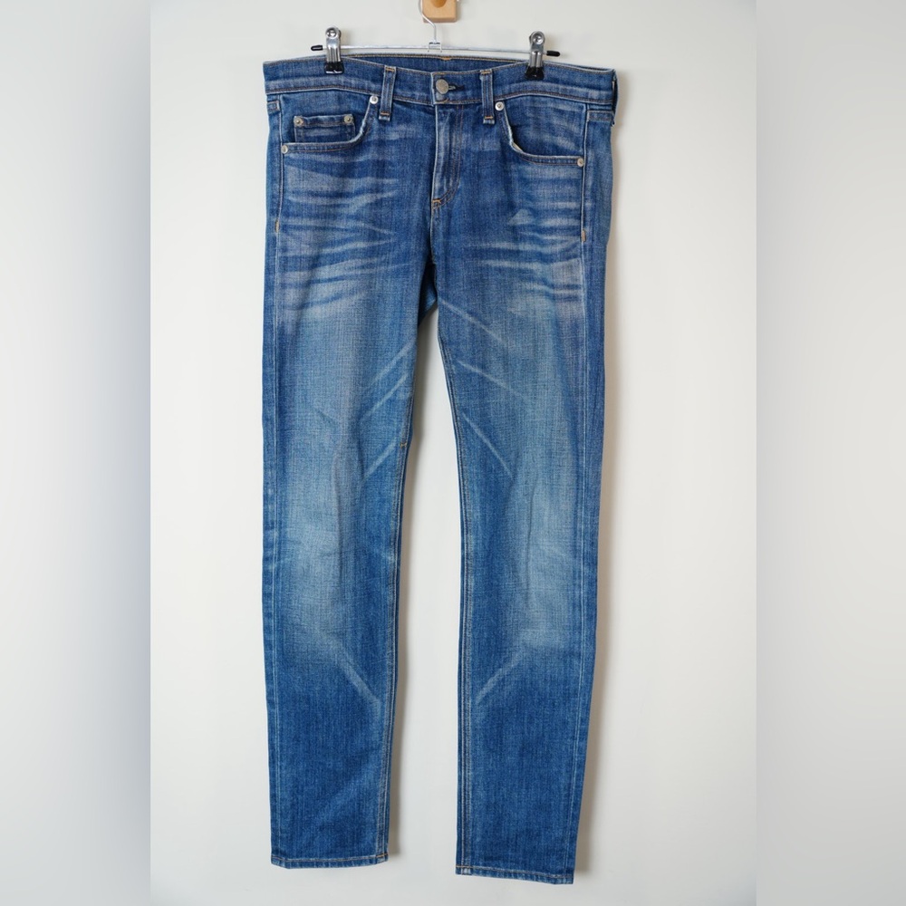 Rag & Bone The Dre boyfriend jeans Bradford wash size 27 USA made